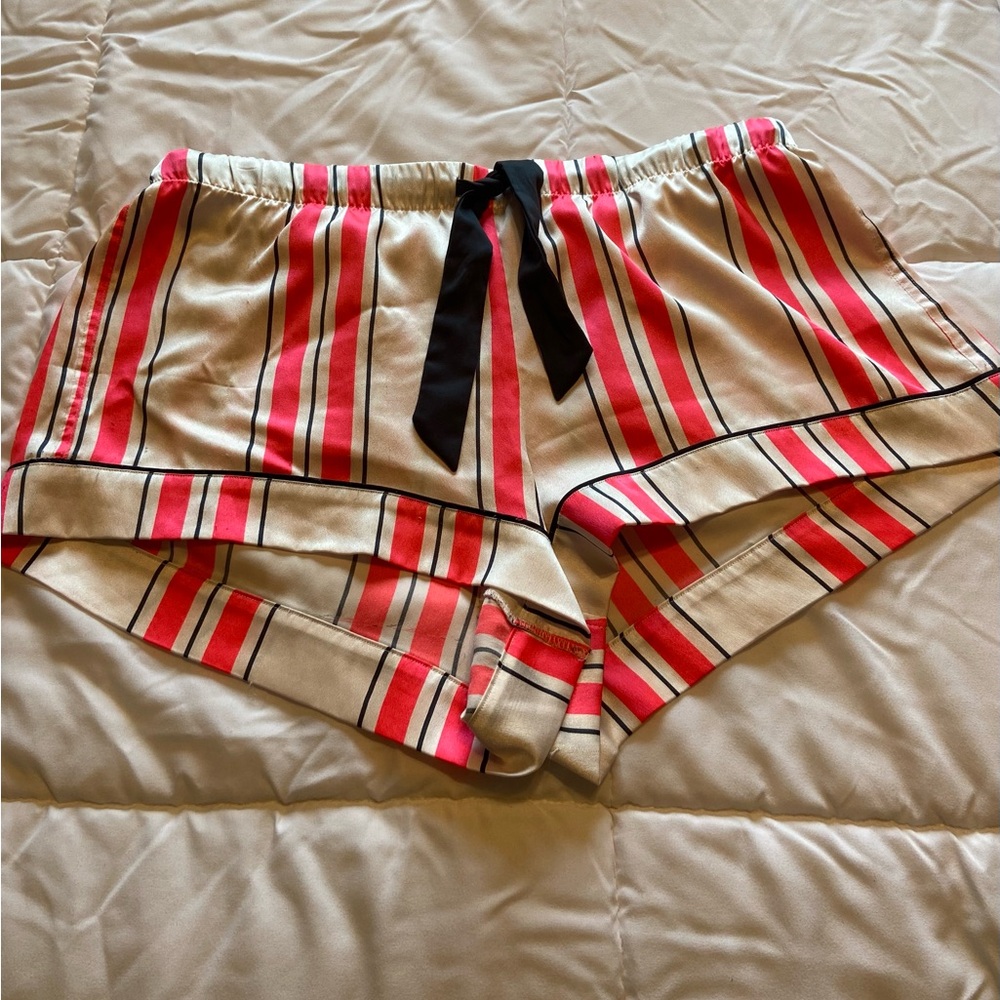 Victoria's Secret striped sleep shorts